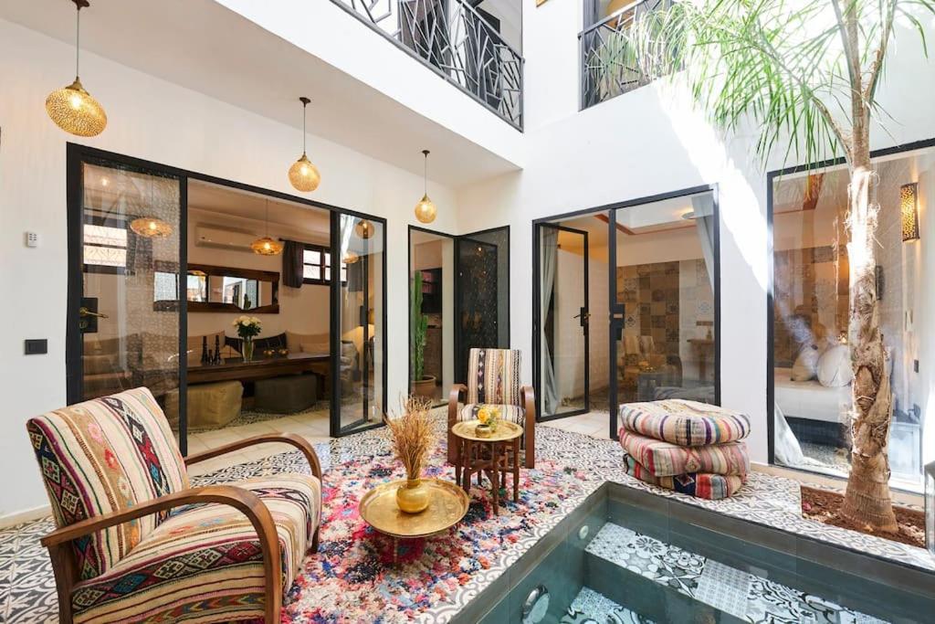 Riad Miloud En Exclusivite 10 P Au Coeur De La Medina Μαρακές Εξωτερικό φωτογραφία